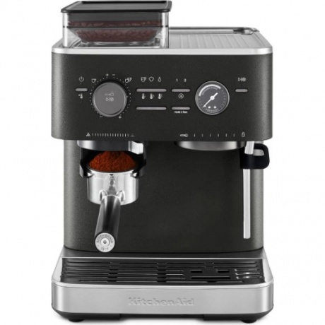 Кофемашина KitchenAid 5KES6551EBK черный чугун - фото 3