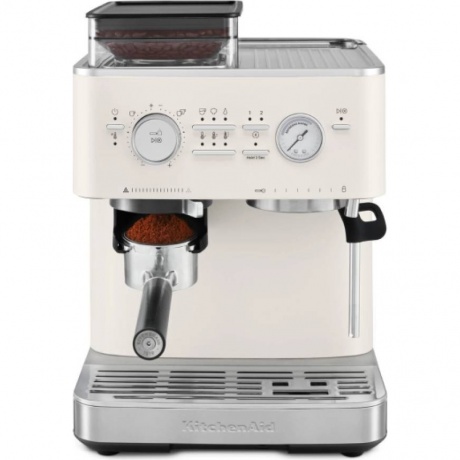 Кофемашина KitchenAid 5KES6551EPL фарфоровый белый - фото 4