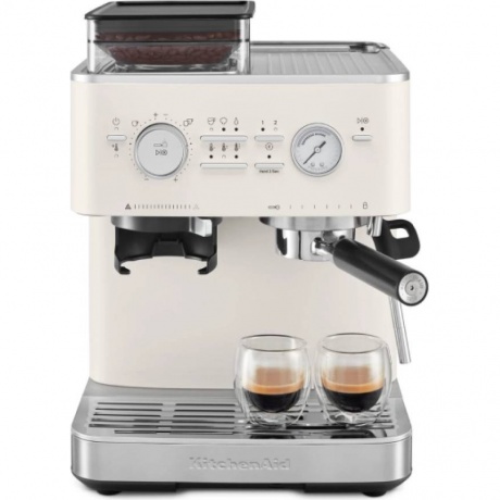 Кофемашина KitchenAid 5KES6551EPL фарфоровый белый - фото 6