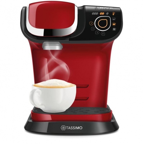Кофемашина Bosch Tassimo TAS6003 1500Вт красный/черный - фото 3