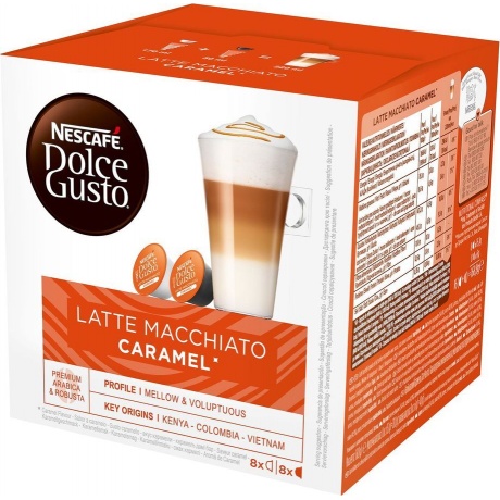 Капсулы Nescafe Dolce Gusto Latte Macchiato Caramel 16шт 12136960 - фото 4