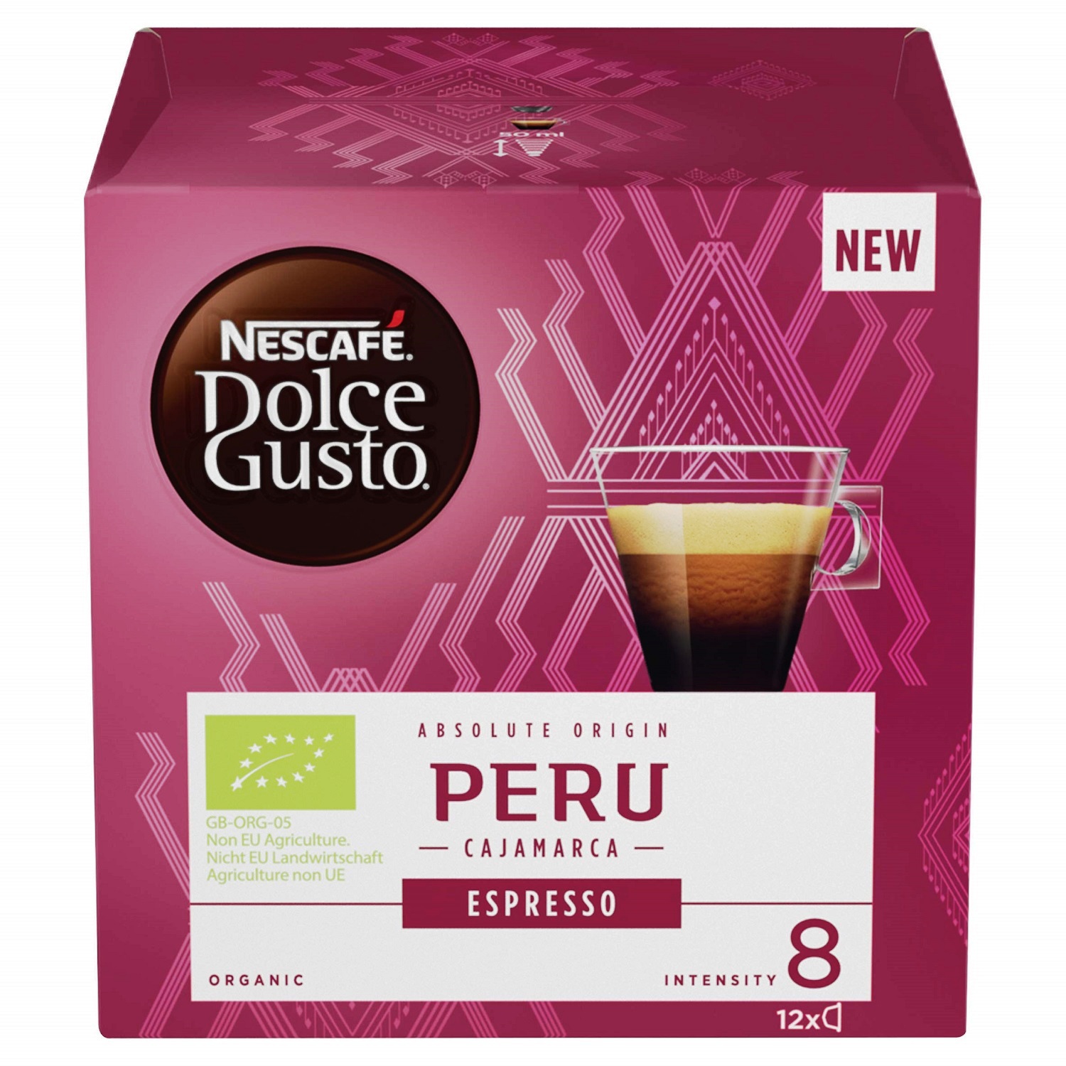 Капсулы Nescafe Dolce Gusto Espresso Peru 12шт 12355945