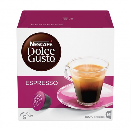 Капсулы Nescafe Dolce Gusto Espresso 16шт 5219839 - фото 1