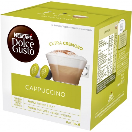 Капсулы Nescafe Dolce Gusto Cappuccino 16шт 12355121 - фото 2
