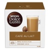 Капсулы Nescafe Dolce Gusto Cafe au lait 16шт 12148061