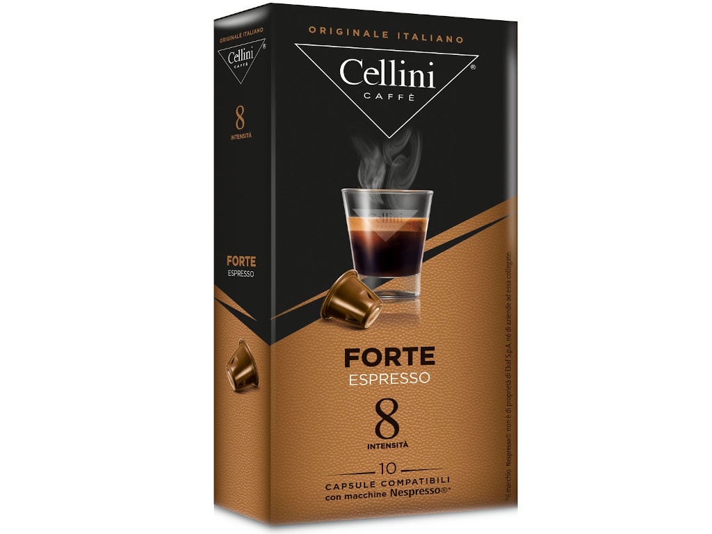 Капсулы Cellini Nespresso Forte 10шт