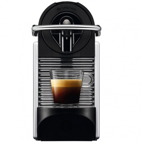 Кофемашина капсульная Delonghi Nespresso Pixie EN124.S серебристый - фото 2