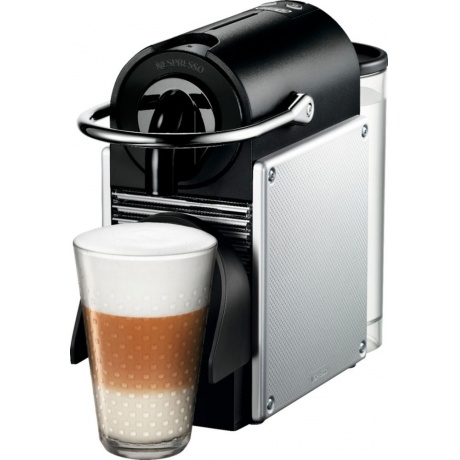 Кофемашина капсульная Delonghi Nespresso Pixie EN124.S серебристый - фото 4