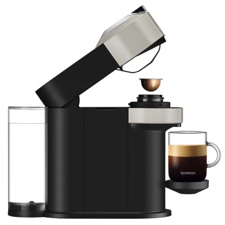 Кофемашина капсульная Nespresso Vertuo Next GCV1 Light Grey - фото 4
