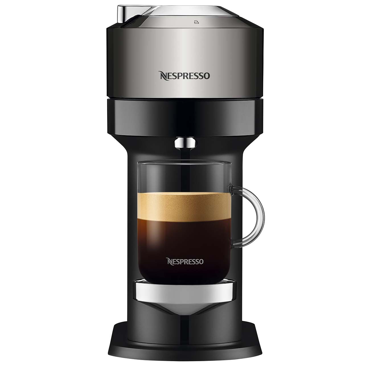 Кофемашина капсульная Nespresso Vertuo Next GCV1 Chrome