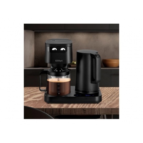 Капсульная кофемашина Kitfort КТ-7143 - фото 9