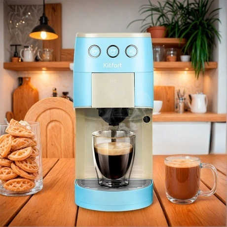 Капсульная кофемашина Kitfort КТ-7466 - фото 10