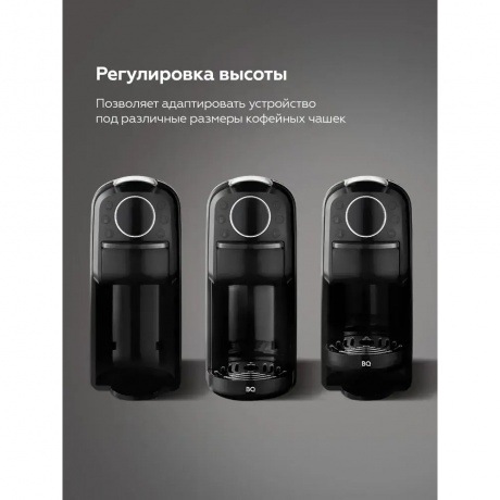 Кофеварка 4 в 1 BQ CM3004 Стальной-Черный - фото 16
