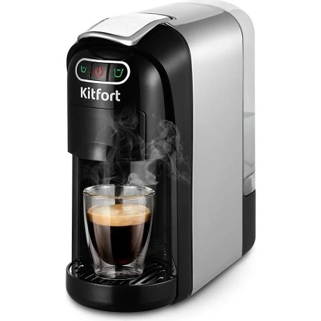Капсульная кофемашина Kitfort КТ-7508 хорошее состояние