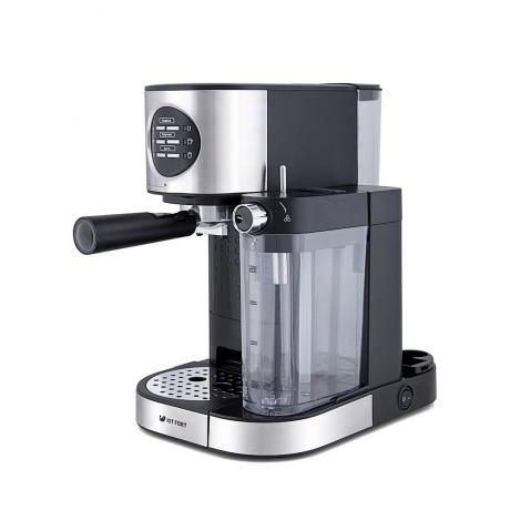 Кофеварка рожковая с автоматическим капучинатором Kitfort КТ-703 - фото 1