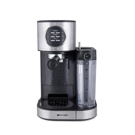 Кофеварка рожковая с автоматическим капучинатором Kitfort КТ-703 - фото 2