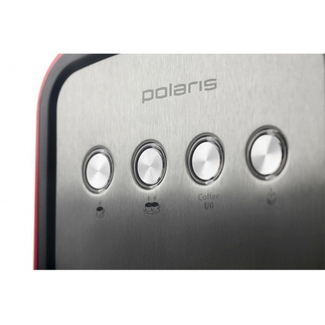 Кофеварка эспрессо Polaris PCM 1516E Adore Crema 850Вт красный - фото 13