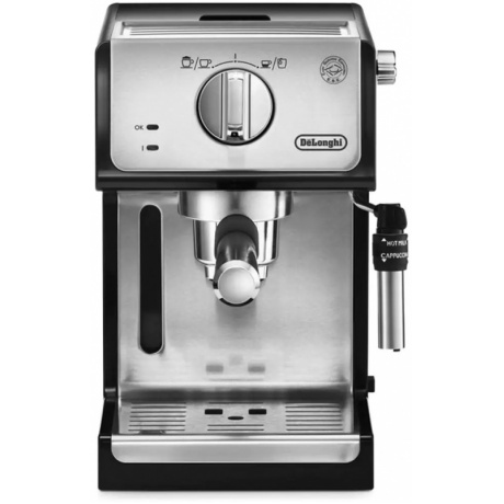 Кофеварка эспрессо Delonghi ECP35.31 1100Вт серебристый/черный - фото 1