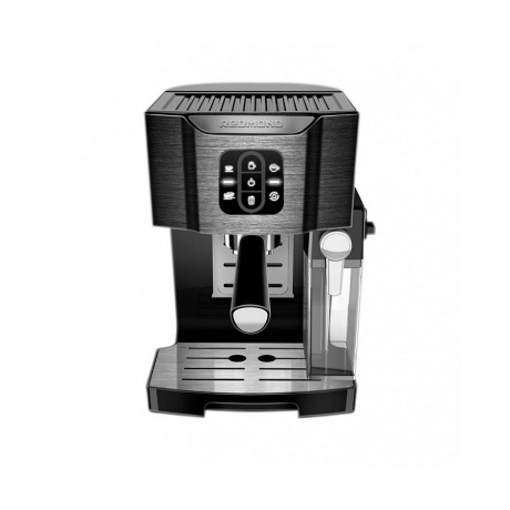 Кофеварка рожковая Redmond RCM-1511 черный/серебристый - фото 2