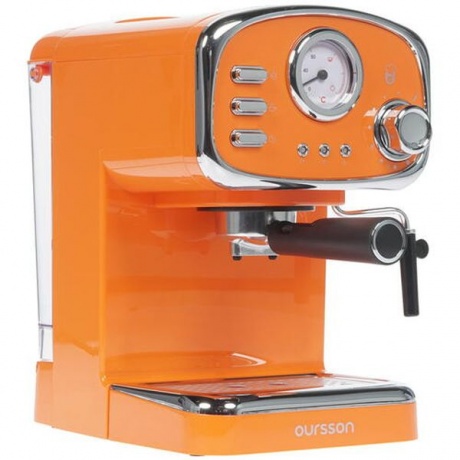 Кофеварка рожковая Oursson EM1505/OR Orange - фото 1