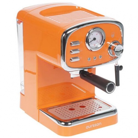 Кофеварка рожковая Oursson EM1505/OR Orange - фото 6