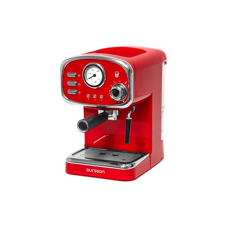 Кофеварка рожковая Oursson EM1505/RD Red - фото 1