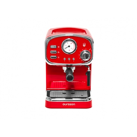 Кофеварка рожковая Oursson EM1505/RD Red - фото 2