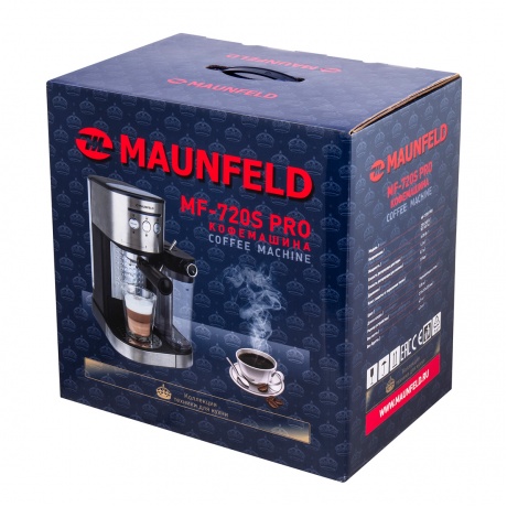 Кофеварка рожковая Maunfeld MF-720S PRO, 15 Бар - фото 10