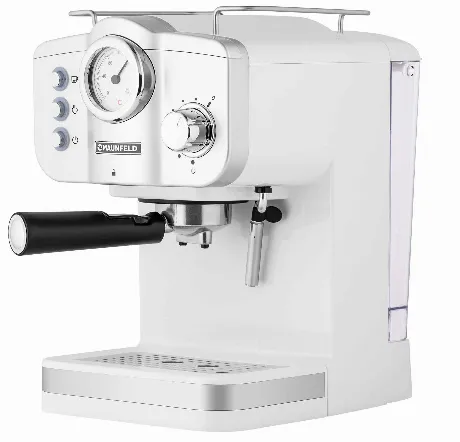 Кофеварка рожковая Maunfeld MF-735WH PRO, 15 Бар