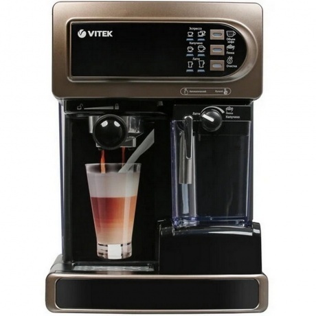 Кофеварка рожковая Vitek VT-1517 BN - фото 2