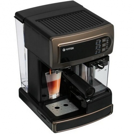 Кофеварка рожковая Vitek VT-1517 BN - фото 8