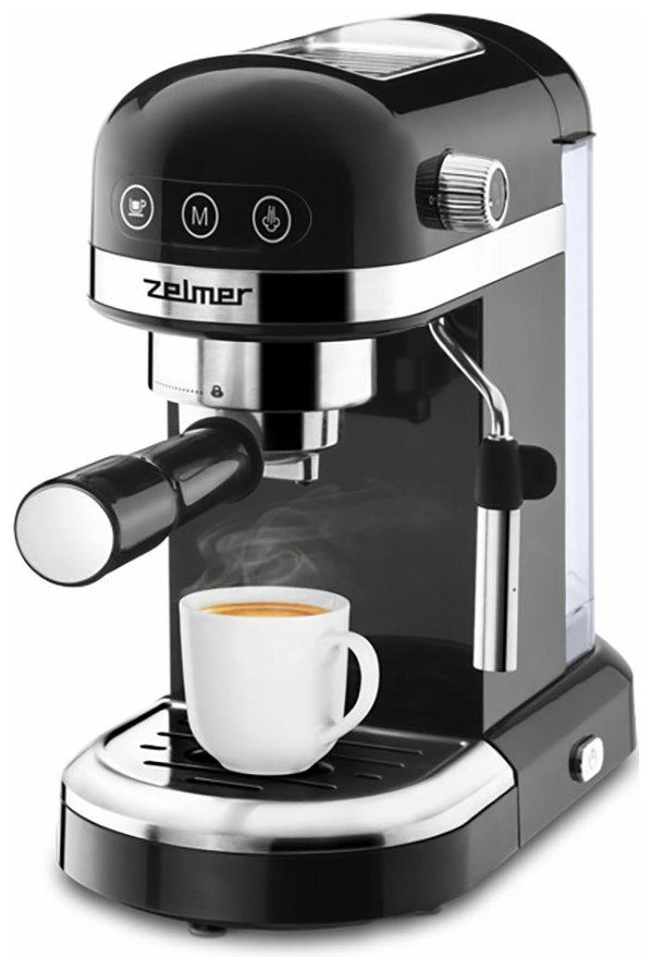 Кофеварка Zelmer Expresso ZCM7295 кофеварка рожковая zelmer expresso zcm7295