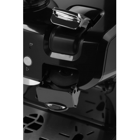 Кофеварка рожковая Kitfort КТ-7107 1560Вт черный/серебристый - фото 30