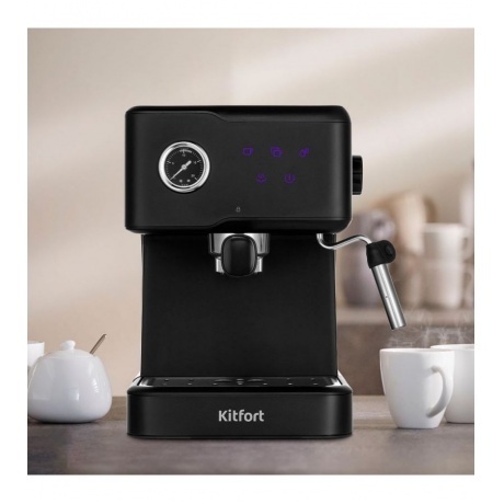 Кофеварка рожковая Kitfort КТ-7124 - фото 8