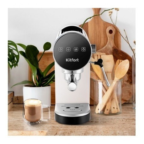 Кофеварка рожковая Kitfort КТ-7226 - фото 2