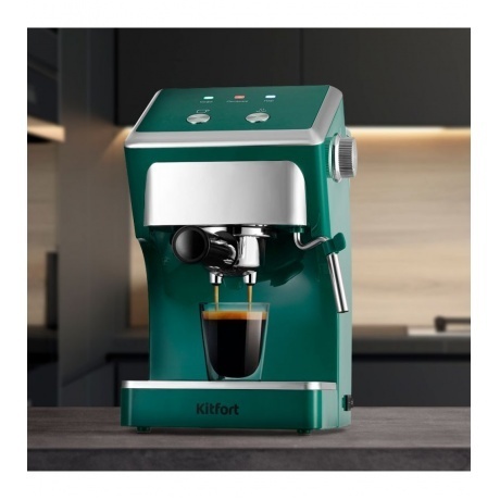 Кофеварка рожковая Kitfort КТ-7283 - фото 2