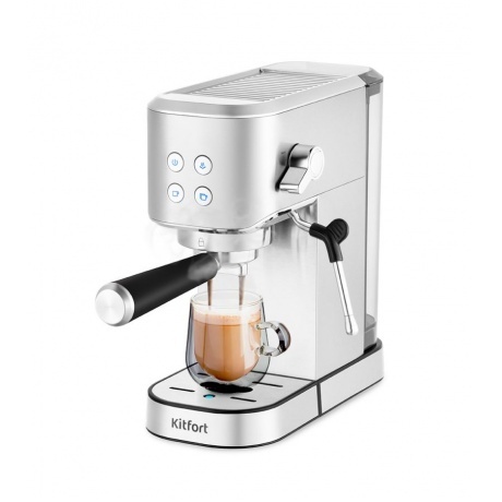 Кофеварка рожковая Kitfort КТ-7294 - фото 1