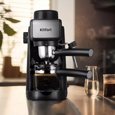 Кофеварка рожковая Kitfort КТ-7259 - фото 2