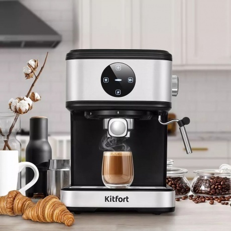 Кофеварка рожковая Kitfort КТ-7224 - фото 2