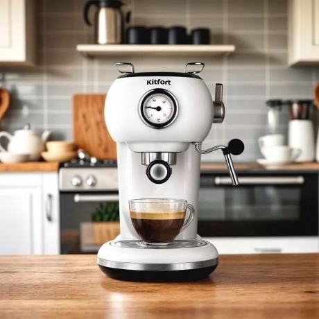 Кофеварка рожковая Kitfort КТ-7219 - фото 2