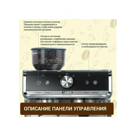 Кофемашина HiBREW H7 (CM5020) - фото 7