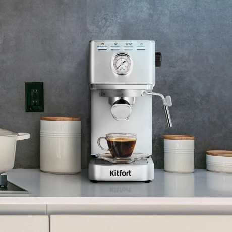 Кофеварка рожковая Kitfort КТ-7254 - фото 8