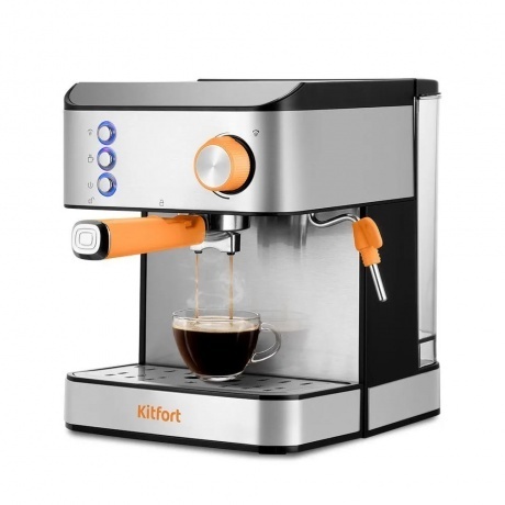 Кофеварка рожковая Kitfort КТ-7440 - фото 1