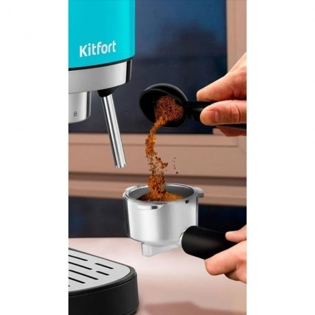 Кофеварка рожковая Kitfort КТ-7461 - фото 7