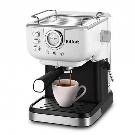 Кофеварка рожковая Kitfort КТ-7506 - фото 1