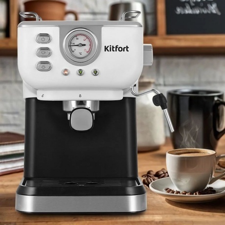 Кофеварка рожковая Kitfort КТ-7506 - фото 9