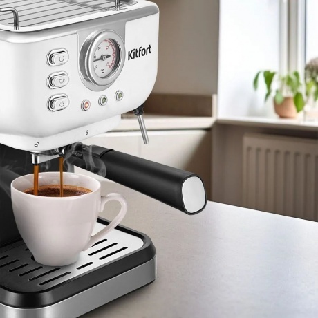 Кофеварка рожковая Kitfort КТ-7506 - фото 10