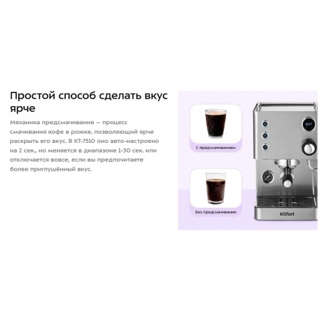 Кофеварка КТ-7510 - фото 15
