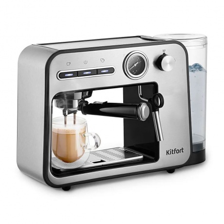 Кофеварка рожковая Kitfort КТ-7515 - фото 2