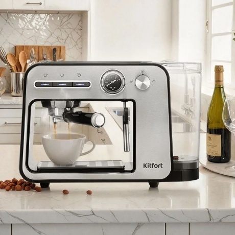 Кофеварка рожковая Kitfort КТ-7515 - фото 12